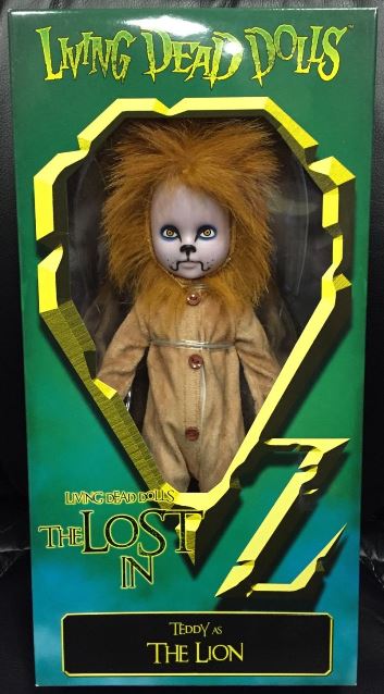 Living Dead Dolls Lost in Oz Wizard of Oz Presents Teddy as The Lion - Click Image to Close