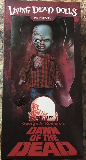 Living Dead Dolls Presents Dawn of the Dead Plaid Shirt Zombie