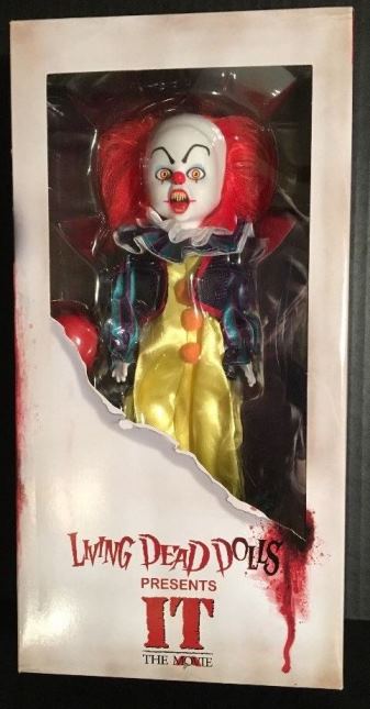 Living Dead Dolls Presents IT Pennywise 1990 Clown - Click Image to Close