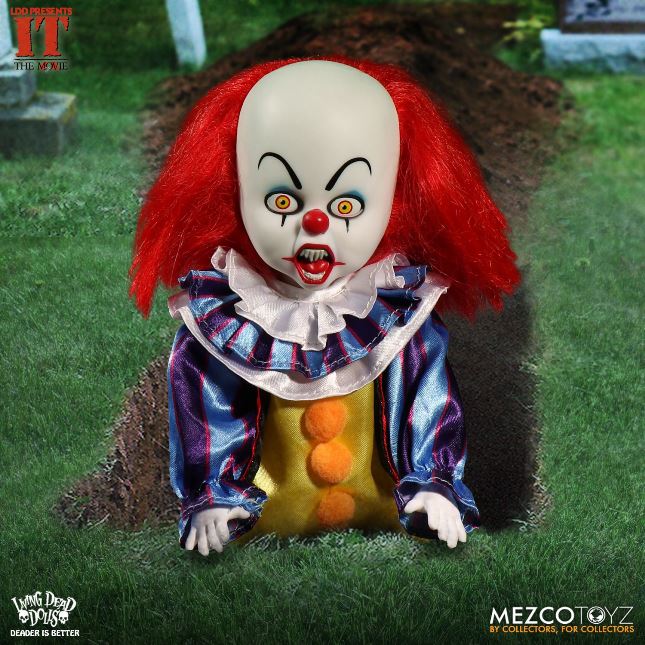 Living Dead Dolls Presents IT Pennywise 1990 Clown - Click Image to Close