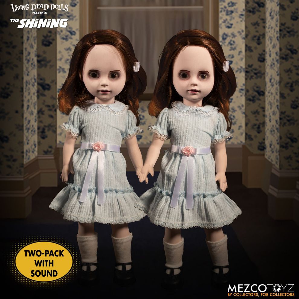 Living Dead Doll Presents The Shining: Talking Grady Twins *SLIGHTLY DENTED BOX*