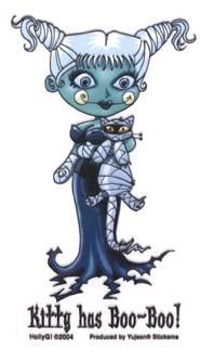 Mummy Girl sticker - Click Image to Close