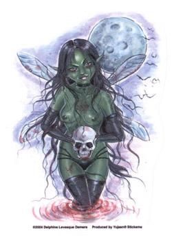 Zombie Fairy sticker