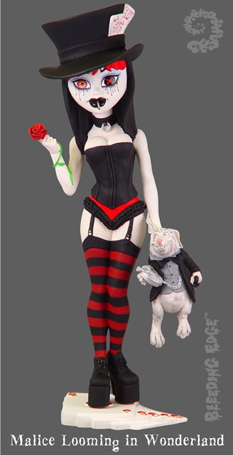 Bleeding Edge Series 4 Begoths 7 inch Malice in Wonderland Figurine