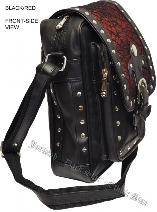 gothic messenger bag