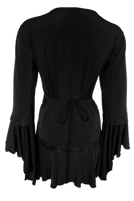 Plus Size Black Gothic Bolero Lacing Corset Top - Click Image to Close