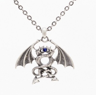 Dueling Dragon Necklace