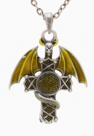 Dragon Cross Necklace