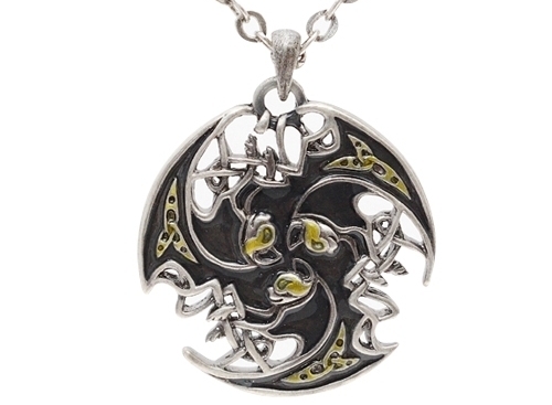 Celtic Lion Trinity Necklace