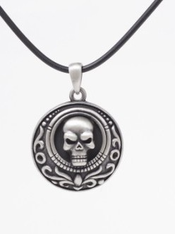 Skull Coin Necklace