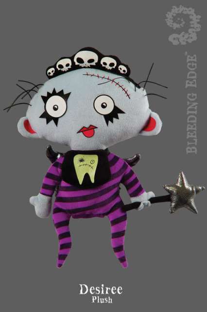 Bleeding Edge Series 4 Desiree Decay Minor Misfits Plush Doll