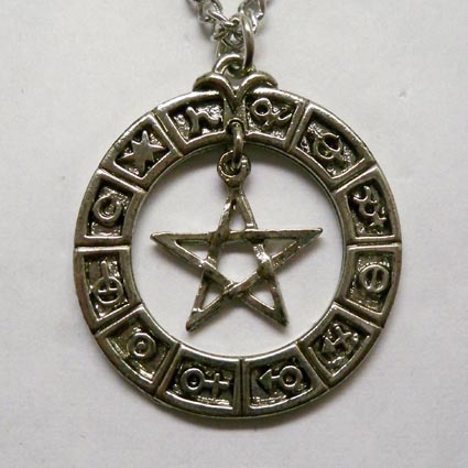 Zodiac Pentacle Necklace
