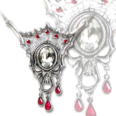 Alchemy Gothic Mask of Venom Pendant Necklace