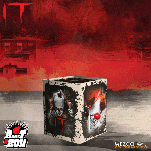 Pennywise IT Burst a Box Animated Toy! Jack in the box!