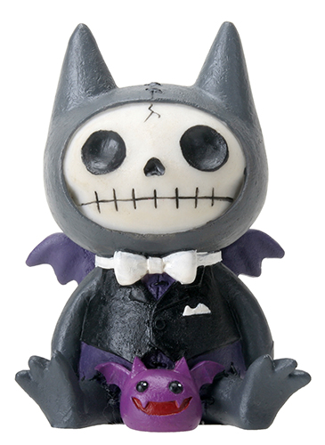 Flappy the Bat Furry Bones Skellies Medium Figurine - Click Image to Close