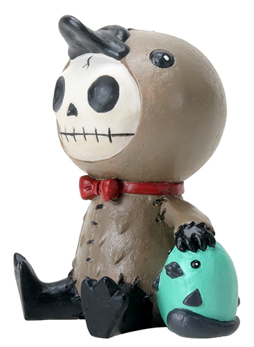 Platypus Bill Furry Bones Skellies Medium Figurine - Click Image to Close