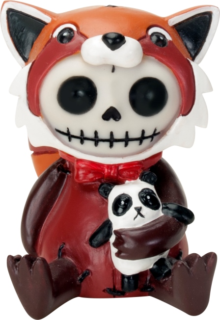 Reddington Fox Furry Bones Skellies Figurine