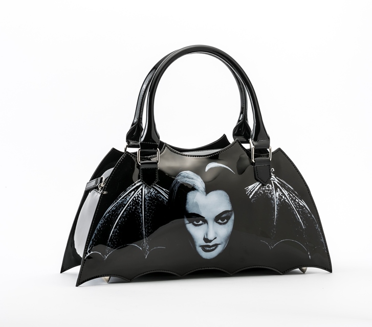 The Munsters Lily Bat Shaped Handbag Purse by Rock Rebel - Click Image to Close