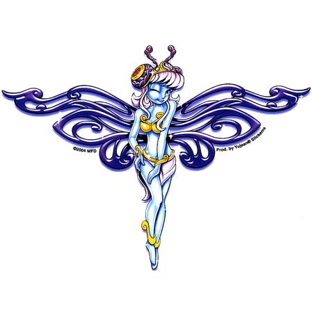 Wink Fairy Sticker - Click Image to Close