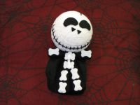 Skelly Skelton Smiling Large Voodoo Doll