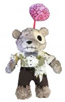 Teddy Scares Hester Golem Zombie Brain Plush Bear