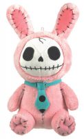 Small Pink Bun Bun Furry Bones Skellies Plush Toy Small Pink Bun Bun Furry Bones Skellies Plush Toy