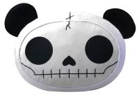 Furry Bones Skellies Pandie Plush Pillow