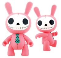 Furrybones Pink Bun Bun Vinyl Figurine