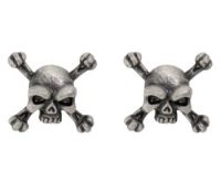 Skull Crossbones Studs