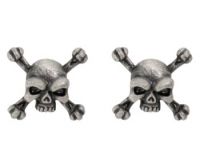 Skull Crossbones Studs Skull Crossbones Studs