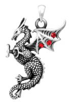 Falkor Dragon Pendant Necklace