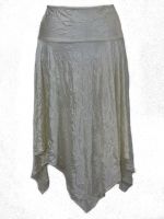 Eternal Love Plus Size Ivory Kerchief Skirt Bodre