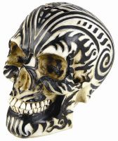 Maori Ram Celtic Tribal Skull Bank