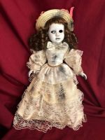 OOAK One Eyed Southern Belle Creepy Horror Doll Art by Christie Creepydolls OOAK One Eyed Southern Belle Creepy Horror Doll Art by Christie Creepydolls