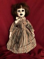OOAK Vein Face Creature Creepy Horror Doll Art by Christie Creepydolls OOAK Vein Face Creature Creepy Horror Doll Art by Christie Creepydolls