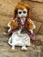 OOAK Annabelle w the Pox Creepy Horror Doll Art by Christie Creepydolls OOAK Annabelle w the Pox Creepy Horror Doll Art by Christie Creepydolls