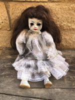 OOAK Sitting Mascara Tears Creepy Horror Doll Art by Christie Creepydolls OOAK Sitting Mascara Tears Creepy Horror Doll Art by Christie Creepydolls
