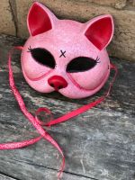 OOAK Pink Cat Mask Creepy Horror Art by Christie Creepydolls OOAK Pink Cat Mask Creepy Horror Art by Christie Creepydolls