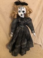 OOAK Spiderweb Mourning Black Widow Girl Creepy Horror Doll Art by Christie Creepydolls OOAK Spiderweb Mourning Black Widow Girl Creepy Horror Doll Art by Christie Creepydolls