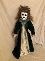 OOAK Skull Brooch Girl Creepy Horror Doll Art by Christie Creepydolls OOAK Skull Brooch Girl Creepy Horror Doll Art by Christie Creepydolls