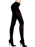 Plus Size Black Opaque Plus Size Tights