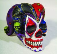 Evil Jester Skull