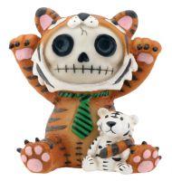 Tigrrr Tiger Furry Bones Skellies Figurine