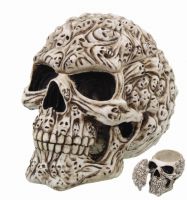 Spirit Skull Box by Anne Stokes