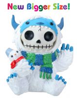 Yeti Abominable SnowmanFurry Bones Skellies Medium Figurine