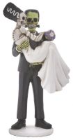 Frankenskull and Bride Figurine