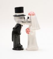 Love Never Dies Magnetic Salt & Pepper Shakers