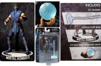 Mortal Combat Sub Zero 3 3/4" Action Figure Mezco *SLIGHTLY DENTED BOX* Mortal Combat Sub Zero 3 3/4" Action Figure Mezco *SLIGHTLY DENTED BOX*