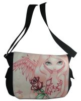 Pale Rose Fairy Messenger Bag Pale Rose Fairy Messenger Bag