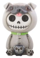 Pugsly Pug Furry Bones Skellies Figurine Pugsly Pug Furry Bones Skellies Figurine